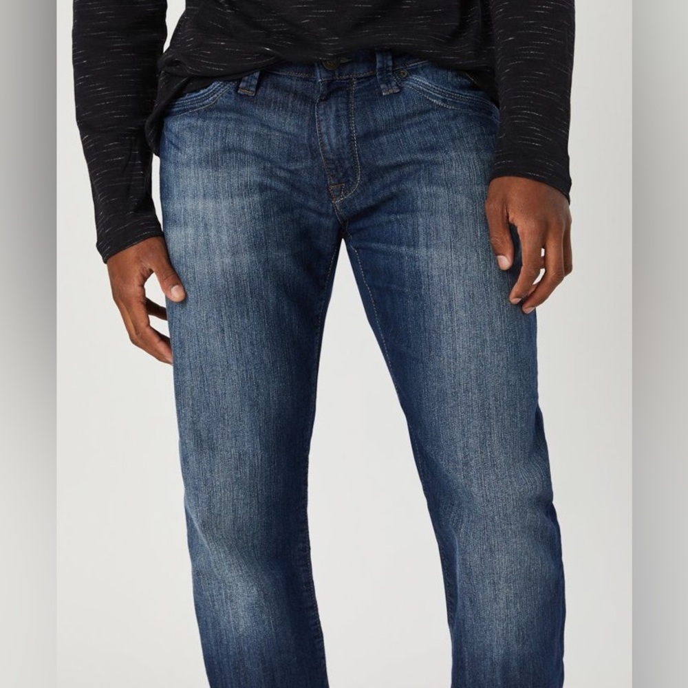 Mavi Men’s Zach Straight Leg Jeans Regular Rise in Dark Maui* l Size: 34/32 EUC